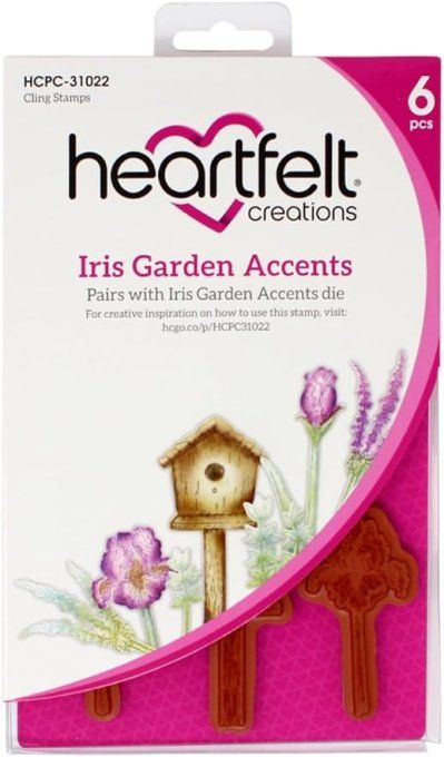 Tampons + Dies Iris Garden Accents